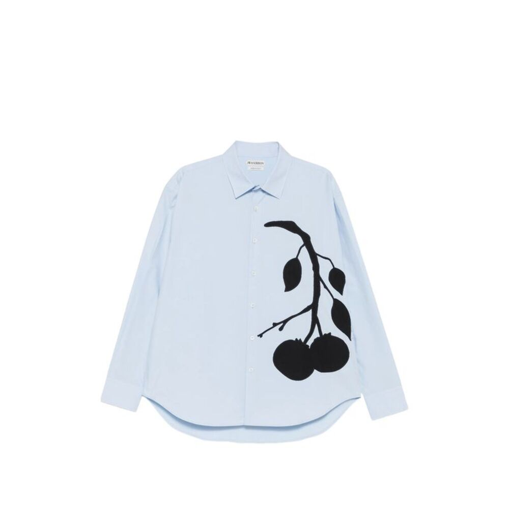 Jw Anderson Blue Shirts Men